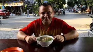 Adrian mieszkający na co dzień w Sajgonie 