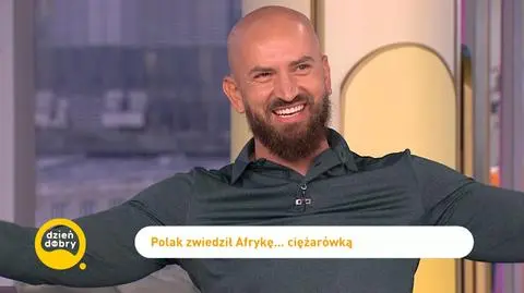 Dawid Andres w Dzień Dobry TVN opowiedział o Afryce