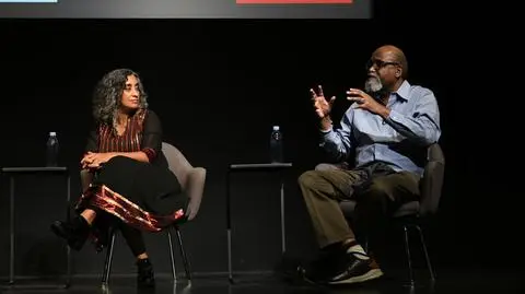 Geeta Gandbhir i Sam Pollard w rozmowie z Piotrem Kraśko o „Genezie nienawiści”