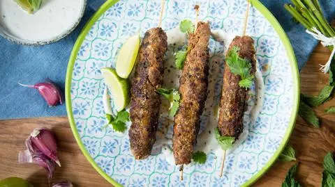 Jagnęce kofty z sosem jogurtowym