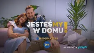 "Jesteśmy w domu!", czyli show, jakiego jeszcze nie było! Bądź gotowy na mnóstwo niespodzianek i zabawy.  Atrakcji będzie aż po sufit! Oglądaj wielki rozrywkowy show w niedzielę o 20:05 w TVN i Playerze!