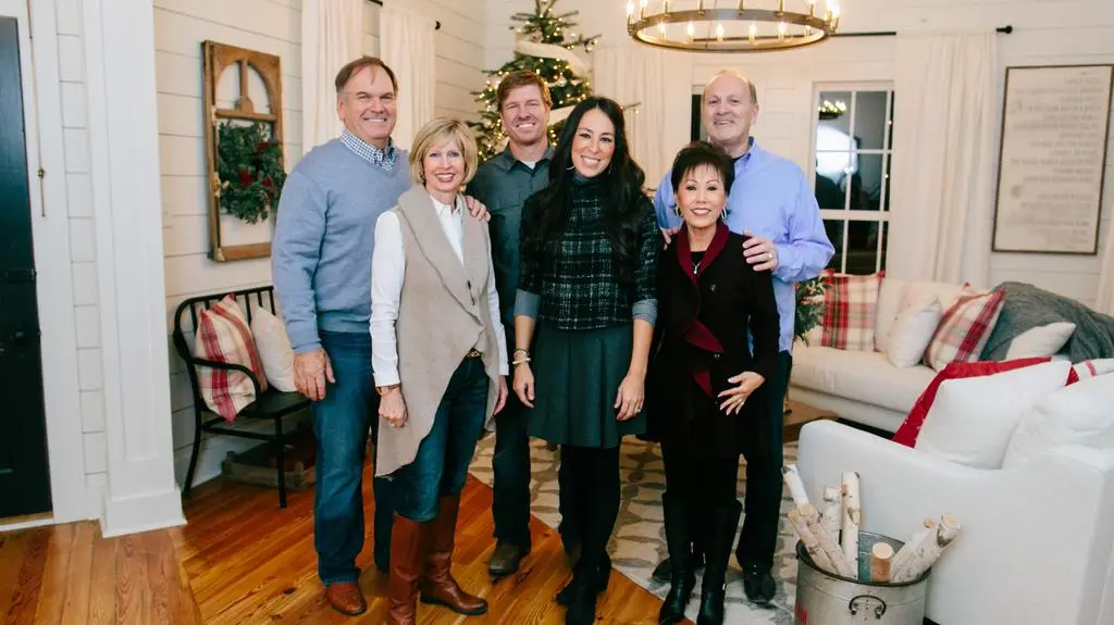 Joanna i Chip Gaines z rodzicami