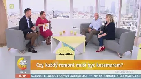 Kasia Bosacka i Krzysztof Miruć w "Dzień Dobry TVN" o remoncie