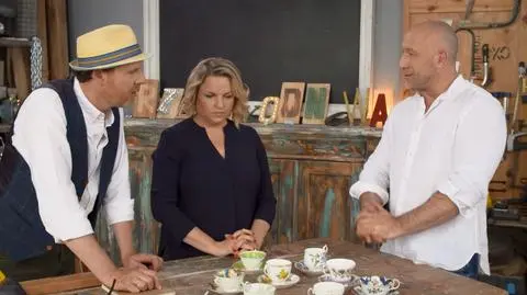 Kasia Bosacka i Krzysztof Miruć w pracowni Jimiego Ogdena