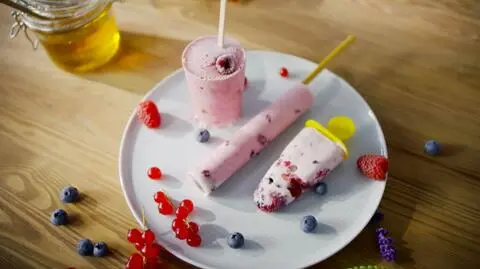 naturalne lody owocowe na śniadanie