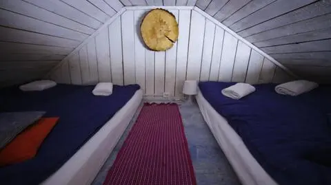 "Nieoczywiste miejsca": sypialnia w starym kurniku