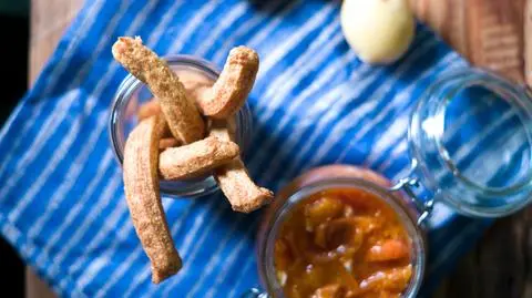 Paluchy ziemniaczane na słodko (a la churros)