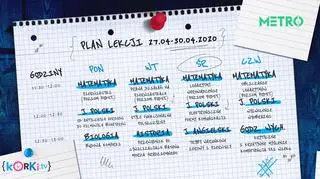 Plan lekcji Korki