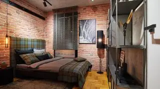 Pokój w stylu industrialnym z 4. odcinka 3. sezonu "Weekendowej metamorfozy"