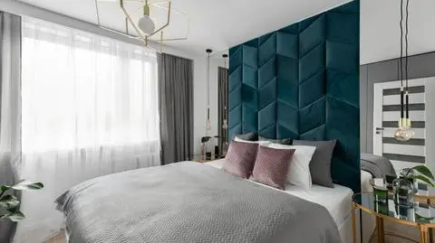 Pomysłowe projekty: małżeńska sypialnia w stylu glamour