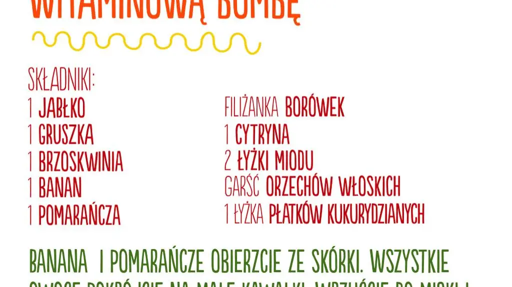 Przepis z pierwszego odcinka "DESEROWNI"