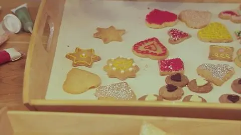 świąteczne ciasteczka pierniczki prezenty
