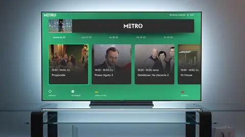 Nowość! Telewizja METRO z interaktywną technologią HBBTV