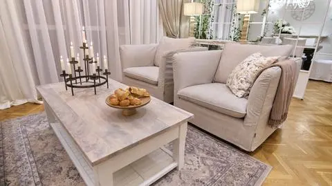 Inspiracje z Weekendowej metamorfozy: duży salon w stylu prowansalskim