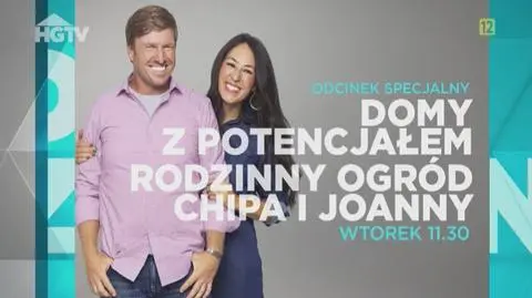 Zwiastun programu "Domy z potencjałem: Rodzinny ogród Chipa i Joanny"