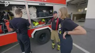 "Strażacy 24h" PRZED EMISJĄ W TV: Szkolenie kandydatki na strażaka