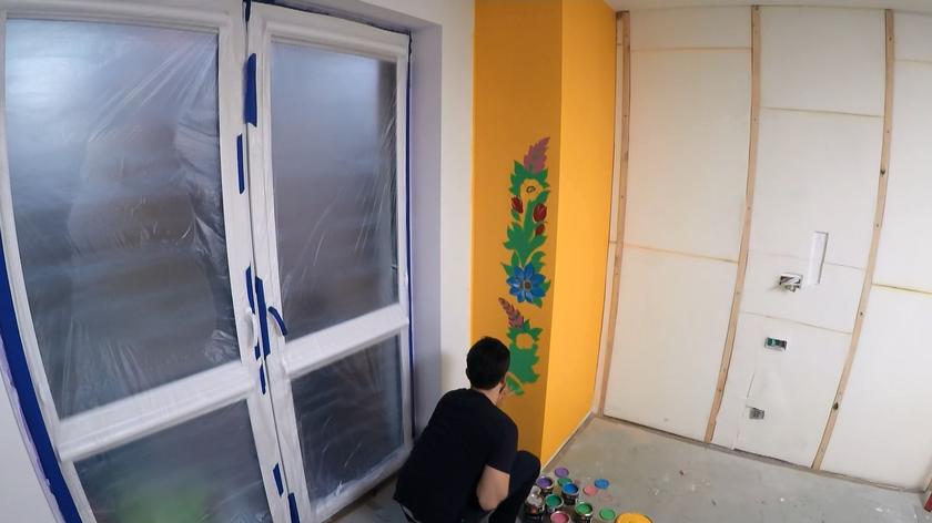 Ołówek, kilka kolorów farb i pomysł - to wystarczy, by Twojemu wnętrzu nadać niepowtarzalny wygląd.