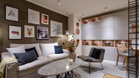 Salon w stylu scandi boho z 6. odcinka "Weekendowej metamorfozy"